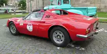 =Ferrari Dino 246 GT, pausiert in Fulda anl. der SACHS-FRANKEN-CLASSIC im Juni 2019