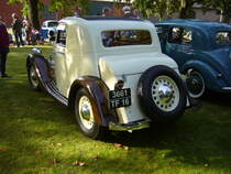 Heckansicht eines La Licorne 311 Coupe Series 2. Oldtimertreffen des Oldtimerclubs Schermbeck am 22.09.2019 in Lühlerheim.