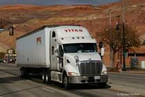 Peterbilt 387 in Moab, Utah. November 2006