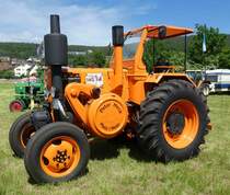 =Pampa, Bj. 1954, 10338 ccm, 55 PS, ausgestellt bei der Traktorenaustellung der Fendt-Freunde Bad Bocklet im Juni 2019