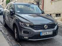 VW T-Roc, gesehen in August, 2019, in Pécs (Hu).