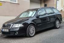 Skoda Octavia RS, gesehen in August, 2019, in Pécs (Hu).