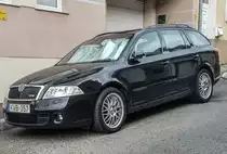 Skoda Octavia RS, gesehen in August, 2019, in Pécs (Hu).