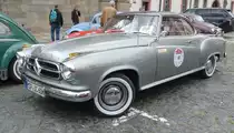 =Borgward Isabella Coupe 1.5 TS, Bj. 1960, 75 PS, pausiert in Fulda anl. der SACHS-FRANKEN-CLASSIC im Juni 2019