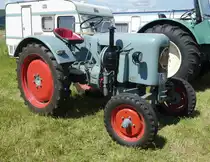 =Eicher EKL 15, ausgestellt bei der Traktorenaustellung der Fendt-Freunde Bad Bocklet im Juni 2019