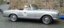 =MB 230 SL, Bj. 1965, 2300 ccm, 150 PS, unterwegs in Fulda anl. der SACHS-FRANKEN-CLASSIC im Juni 2019
