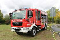Feuerwehr Maintal MAN TGM LF10 (Florian Maintal 4-43-1) am 28.09.19 bei der Jugendfeuerwehr Abschlussübung 