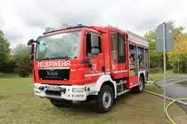 Feuerwehr Maintal MAN TGM LF10 (Florian Maintal 4-43-1) am 28.09.19 bei der Jugendfeuerwehr Abschlussübung 