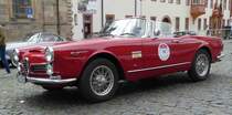 =Alfa Romeo 2600 Spider, Bj. 1962, 2600 ccm, 145 PS, pausiert in Fulda anl. der SACHS-FRANKEN-CLASSIC im Juni 2019