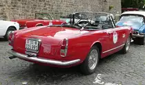 =Alfa Romeo 2600 Spider, Bj. 1962, 2600 ccm, 145 PS, pausiert in Fulda anl. der SACHS-FRANKEN-CLASSIC im Juni 2019