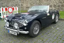 =Austin Healey 3000 MK I, Bj. 1960, 2912 ccm, 124 PS, steht in Fulda anl. der SACHS-FRANKEN-CLASSIC im Juni 2019