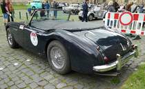 =Austin Healey 3000 MK I, Bj. 1960, 2912 ccm, 124 PS, steht in Fulda anl. der SACHS-FRANKEN-CLASSIC im Juni 2019