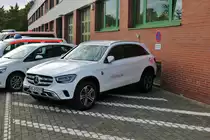 Feuerwehr Aschaffenburg Mercedes Benz GLC KdoW am 29.09.19 beim Tag der offenen Tür