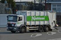 Mercedes Benz AXOR Mllentsorgungsfahrzeug aufgenommen am 16.09.2019.