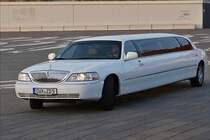Strechlimousine Lincoln Town Car gesehen am 14.09.2019 
