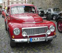 =Volvo P 544 Sport, Bj. 1965, 1954 ccm, 145 PS, steht in Fulda anl. der SACHS-FRANKEN-CLASSIC im Juni 2019