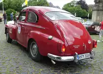 =Volvo P 544 Sport, Bj. 1965, 1954 ccm, 145 PS, steht in Fulda anl. der SACHS-FRANKEN-CLASSIC im Juni 2019