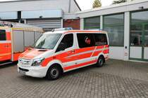 Feuerwehr Aschaffenburg Mercedes Benz Sprinter MZF am 29.09.19 beim Tag der offenen Tür