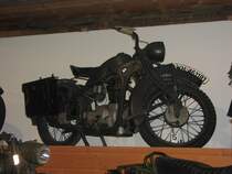 Wehrmachts-BMW - gesehen im Fahrzeugmuseum A-4820 Bad Ischl 2004