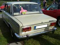 Heckansicht eines VAZ 2103 bzw. Lada 1500. Oldtimertreffen des Oldtimerclubs Schermbeck am 22.09.2019 in Lühlerheim.