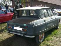 Heckansicht eines Citroen Ami 6. Oldtimertreffen des Oldtimerclubs Schermbeck am 22.09.2019 in Lühlerheim.