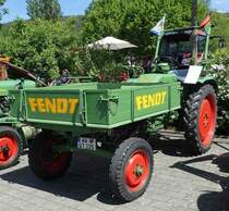 =Fendt GT 225, ausgestellt bei der Traktorenaustellung der Fendt-Freunde Bad Bocklet im Juni 2019