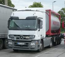 =MB Actros 1841 als Wechselbrückenfahrzeug, 08-2019
