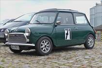 Morris Mini stand am 15.09.2019 auf einem Parkplatz.