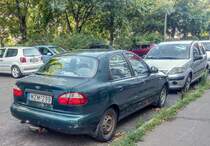 Daewoo Lanos Sedan, fotografiert in August, 2019 (Pécs - Ungarn).