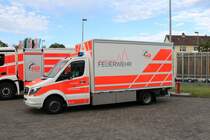 Feuerwehr Aschaffenburg Mercedes Benz Sprinter GW-L am 29.09.19 beim Tag der offenen Tür