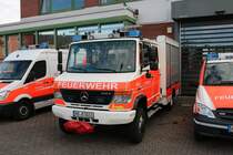 Feuerwehr Aschaffenburg Mercedes Benz Vario MLF am 29.09.19 beim Tag der offenen Tür