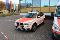 Feuerwehr Aschaffenburg BMW X3 KdoW am 29.09.19 beim Tag der offenen Tür