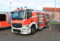 Feuerwehr Aschaffenburg Mercedes Benz Arocs TLF4000 am 29.09.19 beim Tag der offenen Tür