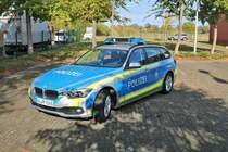 Polizei Aschaffenburg BMW 5er FustW am 29.09.19 beim Tag der offenen Tür