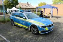 Polizei Aschaffenburg BMW 5er FustW am 29.09.19 beim Tag der offenen Tür