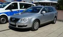 =VW Passat der Bundespolizei, gesehen im Juni 2019 beim Hessentag in Bad Hersfeld