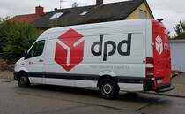 =MB Sprinter von dpd unterwegs in Bruchhausen im Oktober 2019