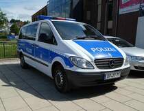 =MB Vito der Bundespolizei, gesehen im Juni 2019 beim Hessentag in Bad Hersfeld