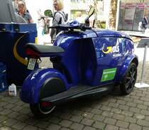 =TRIPL Urban Cargo als Electric Scooter von GLS, gesehen im Juni 2019 beim Hessentag in Bad Hersfeld