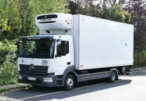 MB Atego 1224 Kühlkoffer bei Rheinbach - 16.08.2019