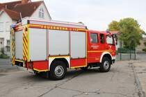 Feuerwehr Großkotzenburg Mercedes Benz Atego LF10 Kats am 06.10.19 beim Tag der offenen Tür 