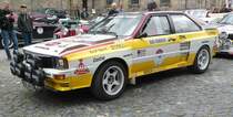 =Audi Quattro A2, Bj. 1983, 2119 ccm, 360 PS, steht in Fulda anl. der SACHS-FRANKEN-CLASSIC im Juni 2019