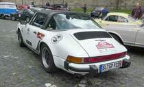 =Porsche 911 SC Targa, Bj. 1979, 3000 ccm, 180 PS, steht in Fulda anl. der SACHS-FRANKEN-CLASSIC im Juni 2019