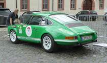 =Porsche 911 2.3 ST, Bj. 1970, 2247 ccm, 230 PS, steht in Fulda anl. der SACHS-FRANKEN-CLASSIC im Juni 2019