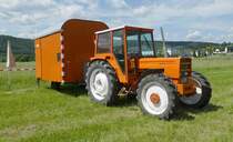 =Renault, gesehen bei der Traktorenaustellung der Fendt-Freunde Bad Bocklet im Juni 2019