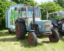 =Eicher Mammut II, gesehen bei der Traktorenaustellung der Fendt-Freunde Bad Bocklet im Juni 2019