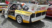 =Audi Sport Quattro S1, Bj. 1987, 2491 ccm, 360 PS, steht in Fulda anl. der SACHS-FRANKEN-CLASSIC im Juni 2019