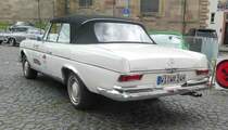 =MB 300 SE Cabrio, Bj. 1967, 6322 ccm, 251 PS, unterwegs in Fulda anl. der SACHS-FRANKEN-CLASSIC im Juni 2019