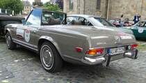 =MB 280 SL, Bj. 1971, 2748 ccm, 170 PS, unterwegs in Fulda anl. der SACHS-FRANKEN-CLASSIC im Juni 2019