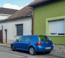 VW Golf IV. Foto: Sommer, 2019 Pécs (HU).